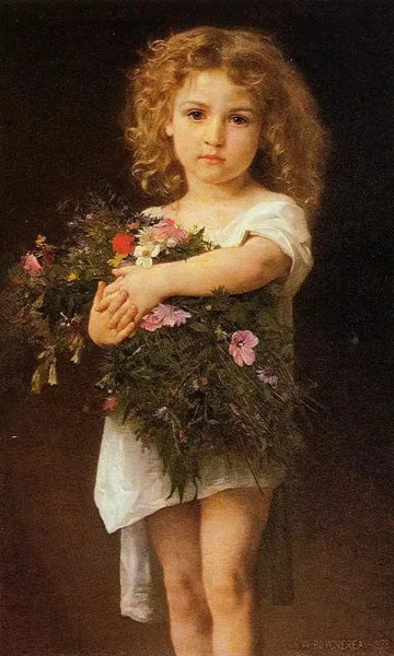 Child With Flowers