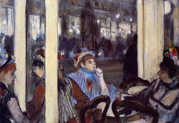 Women on a Cafe Terrace, Evening (1876-77)