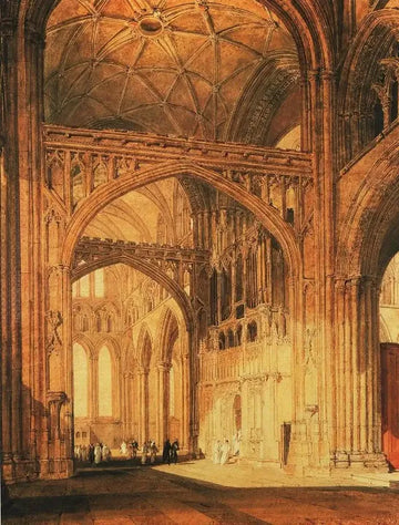 Interior Of Salisbury Cathedral