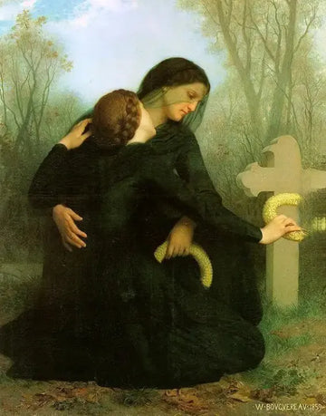 All Saints' Day (Le jour des morts) 1859