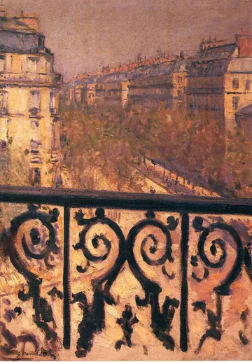 A Balcony In Paris