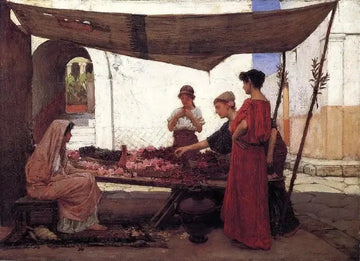 A Flower Stall 1880