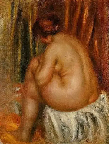 After Bathing (nude Study)