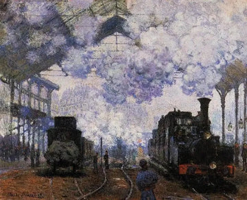 Arrival At Saint Lazare Station