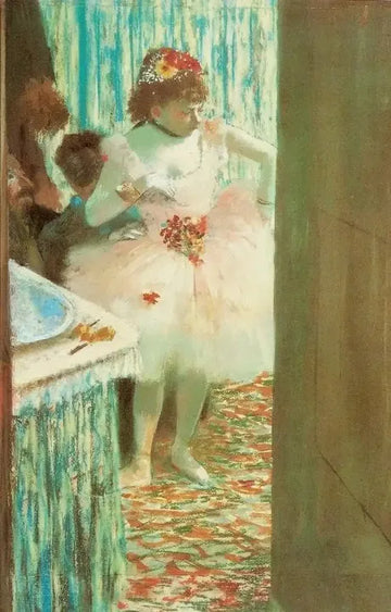 Ballet Dancer in Her Dressing Room