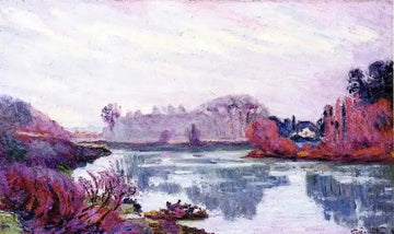 Banks Of The Marne In Winter