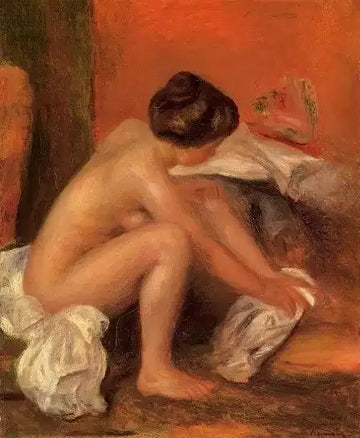 Bather Drying Her Feet