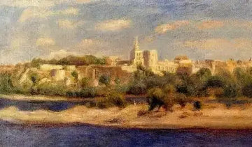 Bathers On The Banks Of The Thone In Avignon