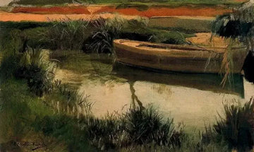 Boat on the Albufera