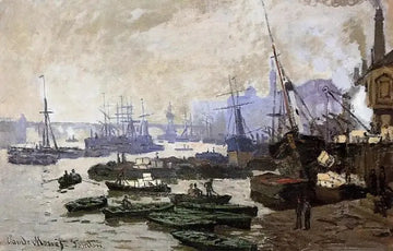 Boats In The Port Of London