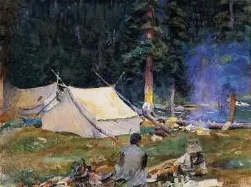 Camping at Lake O'Hara