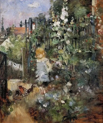 Child In The Rose Garden