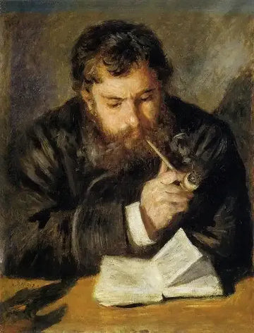 Claude Monet Aka The Reader