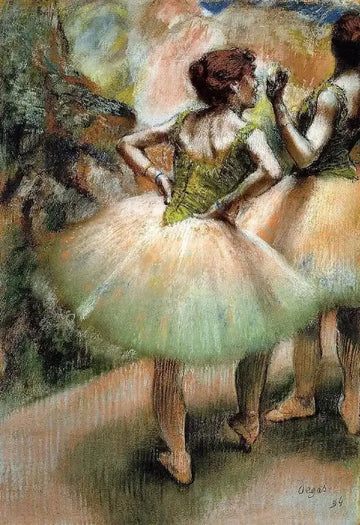 Dancers, Pink and Green I