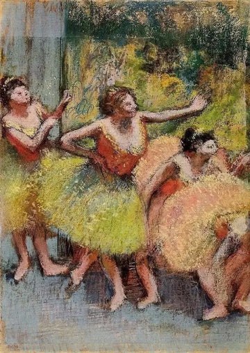 Dancers in Green and Yellow 1899-1904