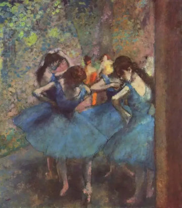 Dancers in blue, 1890