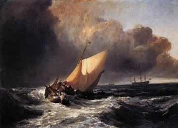 Dutch Boats in a Gale 1801