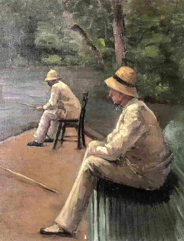 Fishermen On The Banks Of The Yerres