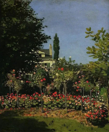 Garden In Flower At Sainte-Adresse