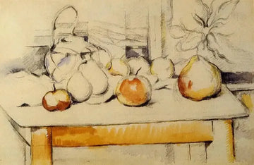 Ginger Jar And Fruit On A Table