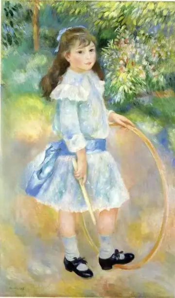 Girl With A Hoop