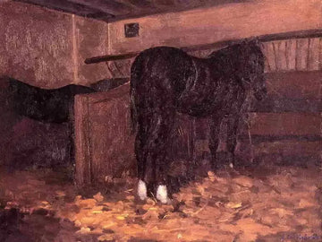 Horses In The Stable