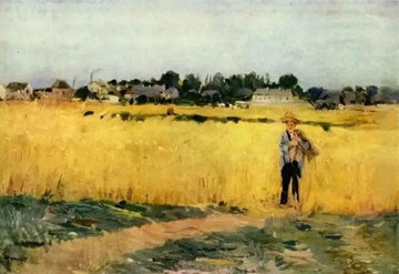 In The Wheat Fields At Gennevilliers