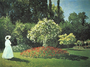 Jeanne Marguerite Lecadre In The Garden