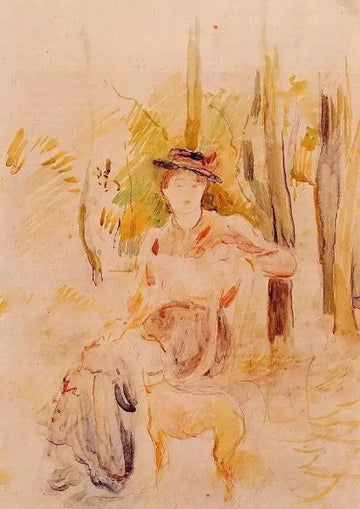 Jeune Fille A La Levrette