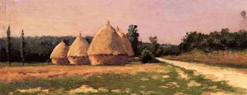 Landscape With Haystacks