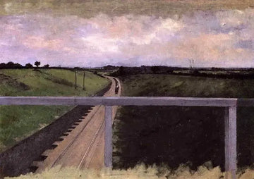 Landscape With Railway Tracks