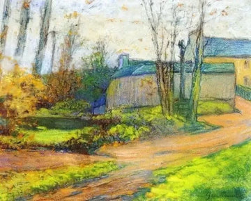 Landscape With Small Houses