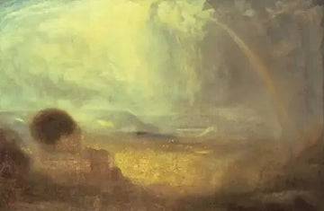 Landscape with a rainbow