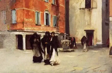 Leaving Church, Campo San Canciano, Venice