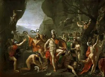 Leonidas at Thermopylae 1814