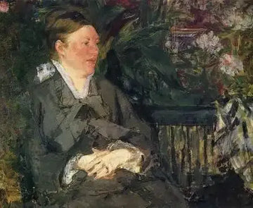 Madame Manet in the Conservatory