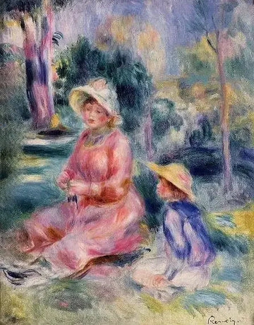 Madame Renoir And Her Son Pierre