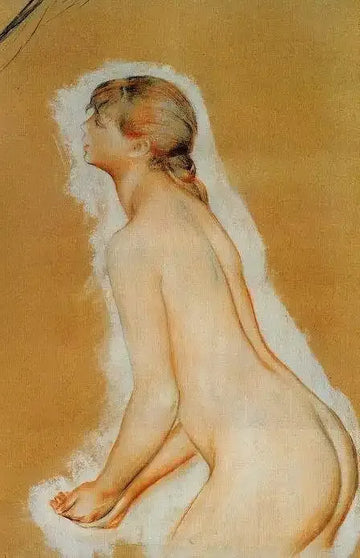 Nude Aka Study For The Large Bathers