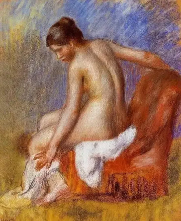 Nude In An Armchair