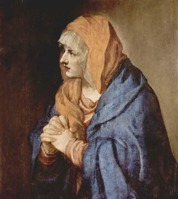 Our Lady of Sorrows in prayer