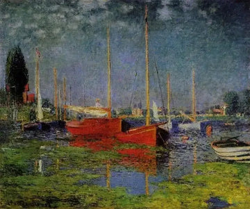 Pleasure Boats At Argenteuil