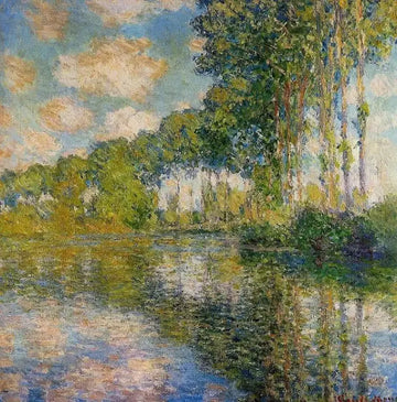 Poplars On The Banks Of The River Epte