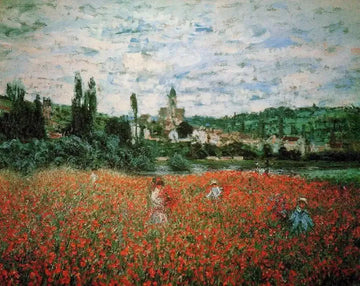 Poppy Field Near Vetheuil