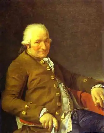 Portrait Of Charles Pierre PeCoul Contractor Of Royal Buildings