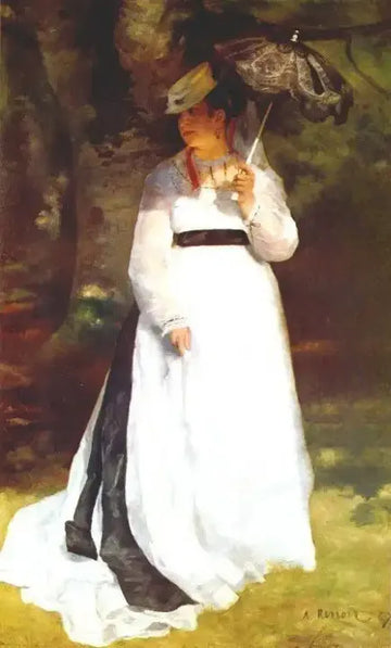 Portrait Of Lise With Umbrella