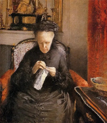 Portrait Of Madame Martial Caillebote (the Artists Mother)