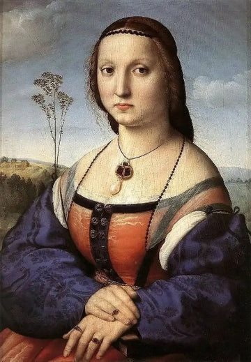 Portrait Of Maddalena Doni