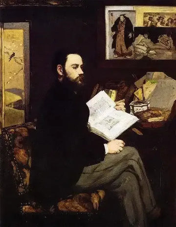 Portrait of Emile Zola 1868