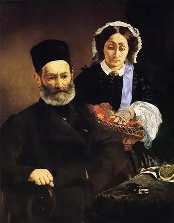 Portrait of Monsieur and Madame Manet