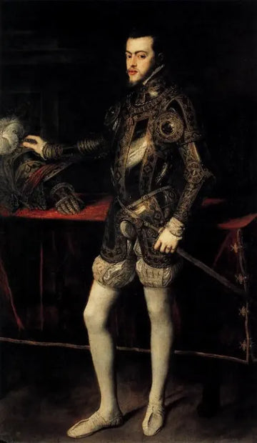 Portrait of Philip II in Armour